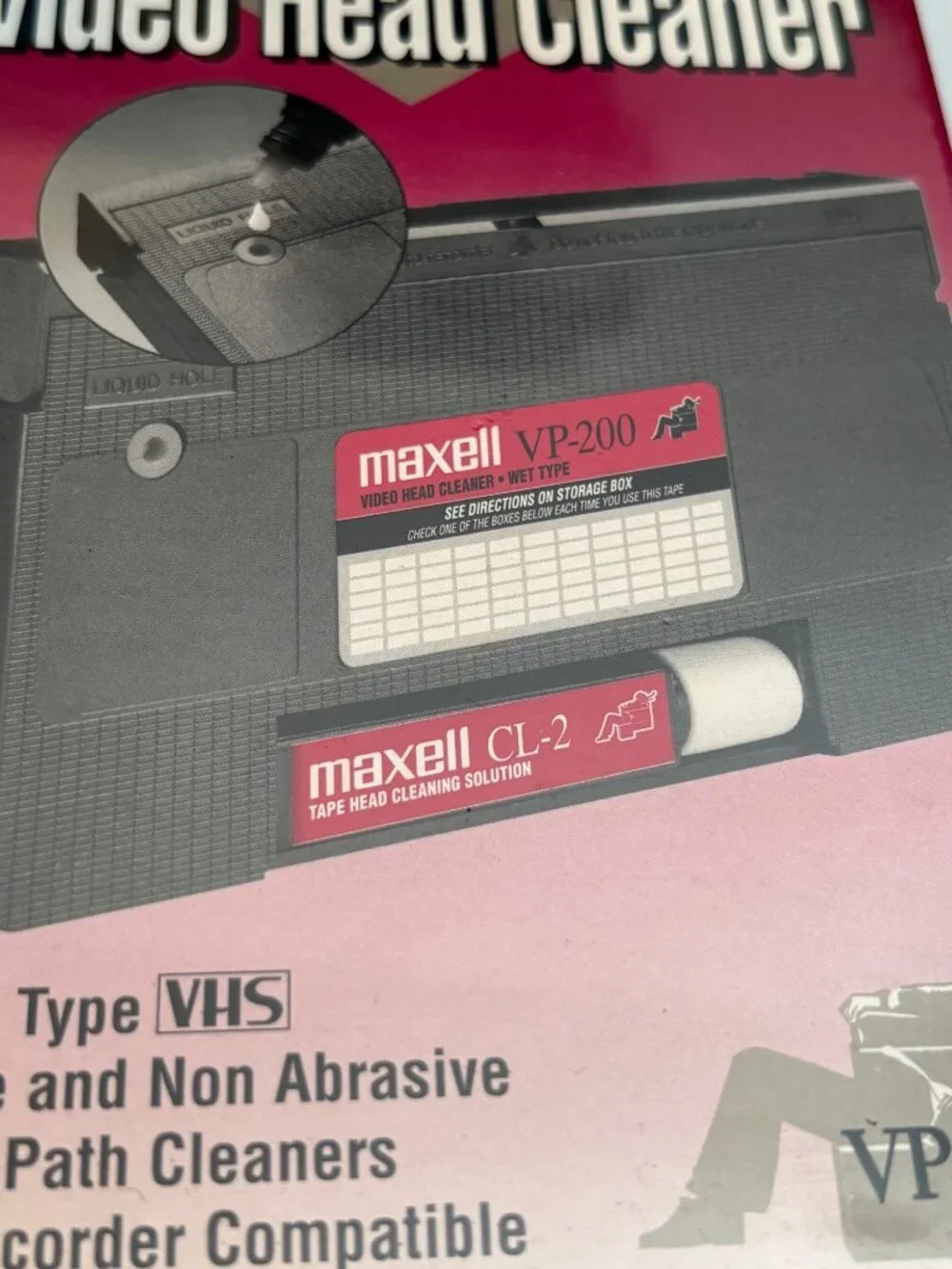 Maxell designed vhs